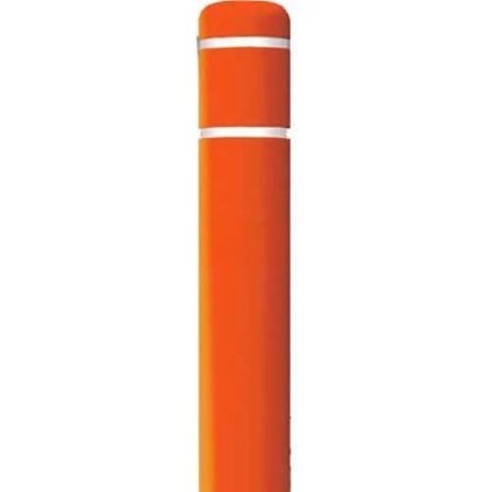 POST GUARD Post Guard® Bollard Cover CL1385HH64, 4-1/2"Dia. X 64"H, Orange W/No Tape CL1385HH64